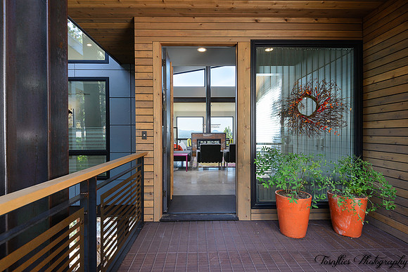 The entrance